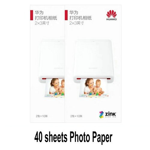 Originele Huawei Zink 2*3 Inch 50*76Mm Fotopapier Voor Huawei Foto Printer CV80 Canon Zoemini lg PD261 251 233 239SP: Default Title