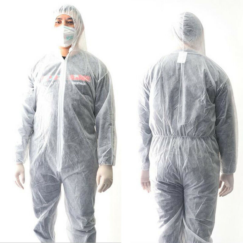 Disposable Washable Hazmat Suit Anti-proof Protection Clothing Safety Coverall