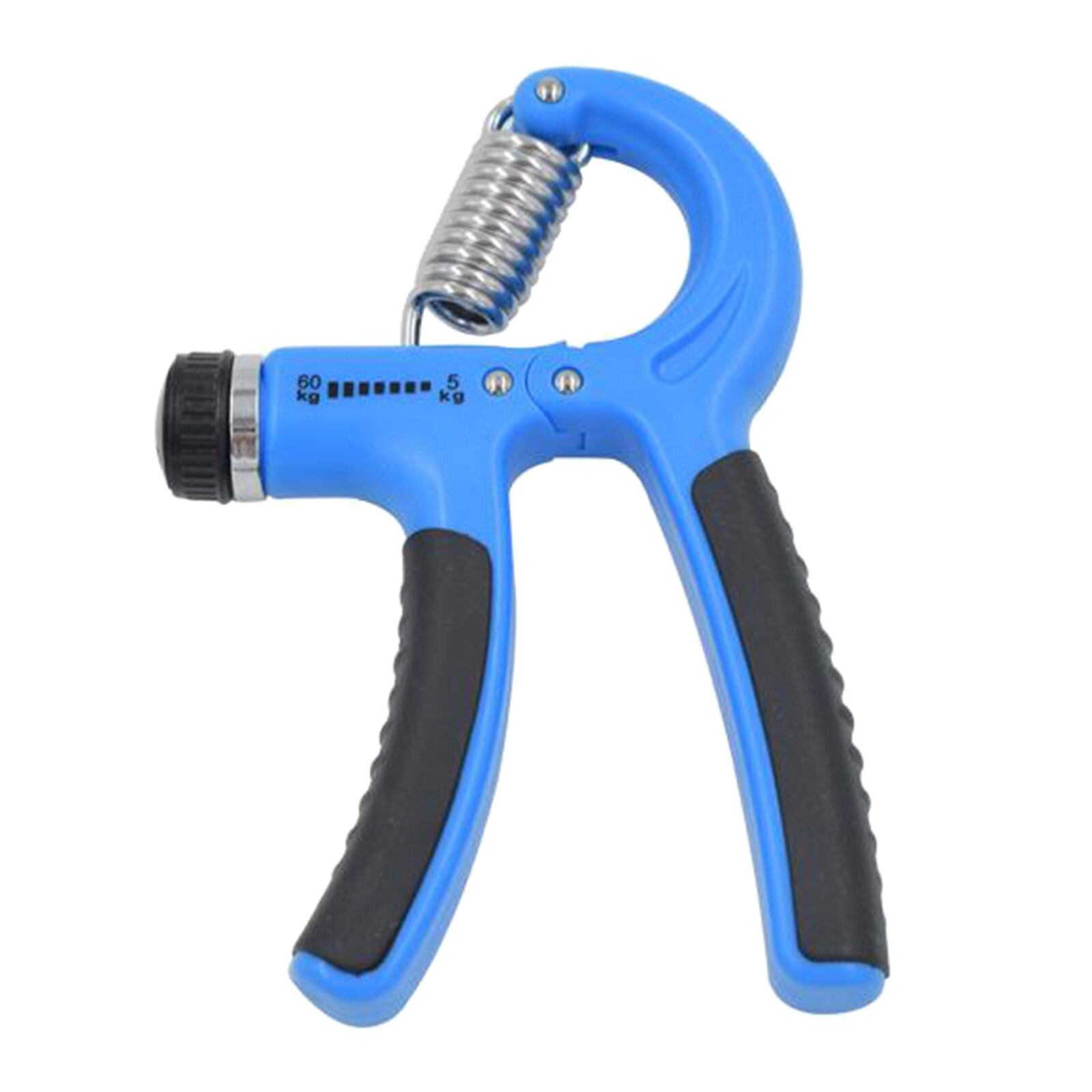 Comfortable Hand Grip Strengthener Wrist Forearm Exerciser Workout Home Gym: Blue