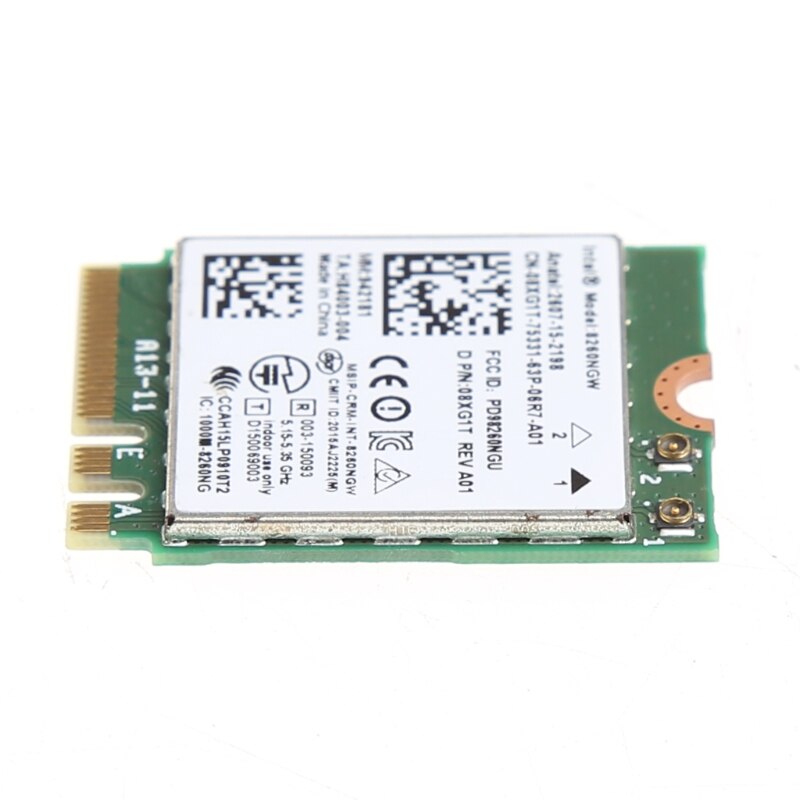 Dual Band 867M Bluetooth V4.2 M.2 Wireless Card For Intel 8260 AC DELL 8260NGW