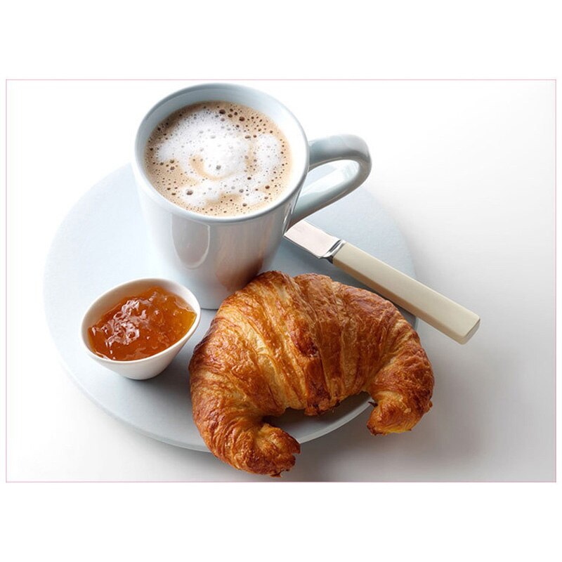 Rolling Pastry Dough Cutter Stainless Steel Wooden Handle for Making Croissant Bread Baking Tool TI99