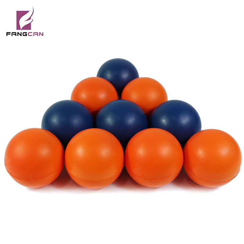 1 unidad de pelota de Squash de calentamiento FANGCAN, pelota de Squash de entrenamiento para principiantes, Bola de calentamiento de velocidad media para entrenamiento de 50mm, azul y naranja
