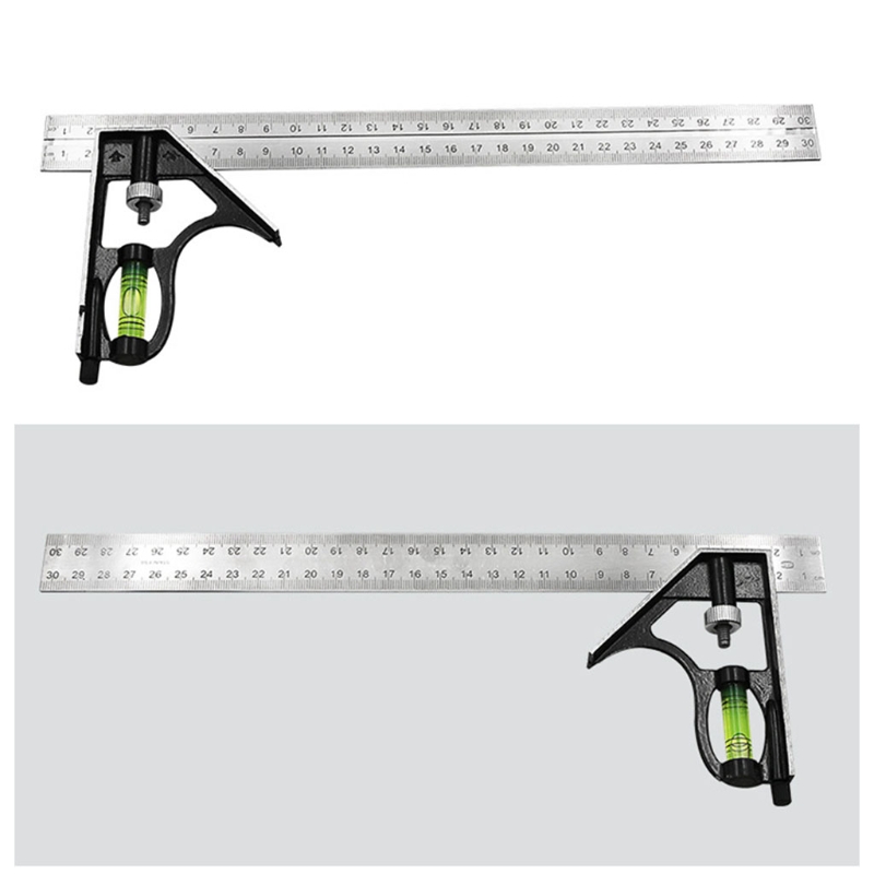 180 grad Winkelmesser Metall Winkel Finder &Ampere; Winkel Platz Messwerkzeuge Goniometer Winkel Lineal Edelstahl Holz