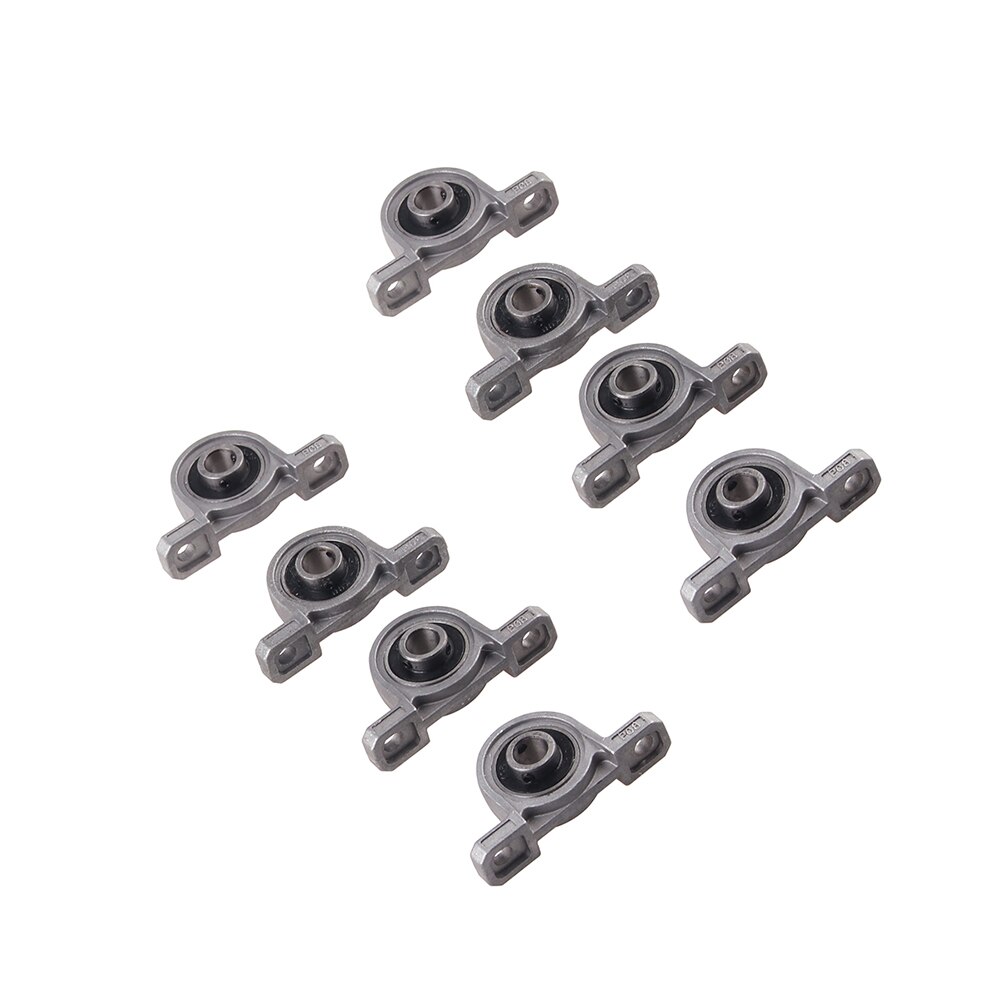 10pcs Zinc Alloy KP08 KP000 KP001 Kp003 Kp005 Kp006 Diameter 8mm 10mm 12mm 17mm Bore Ball Bearing Pillow Block Mounted Support