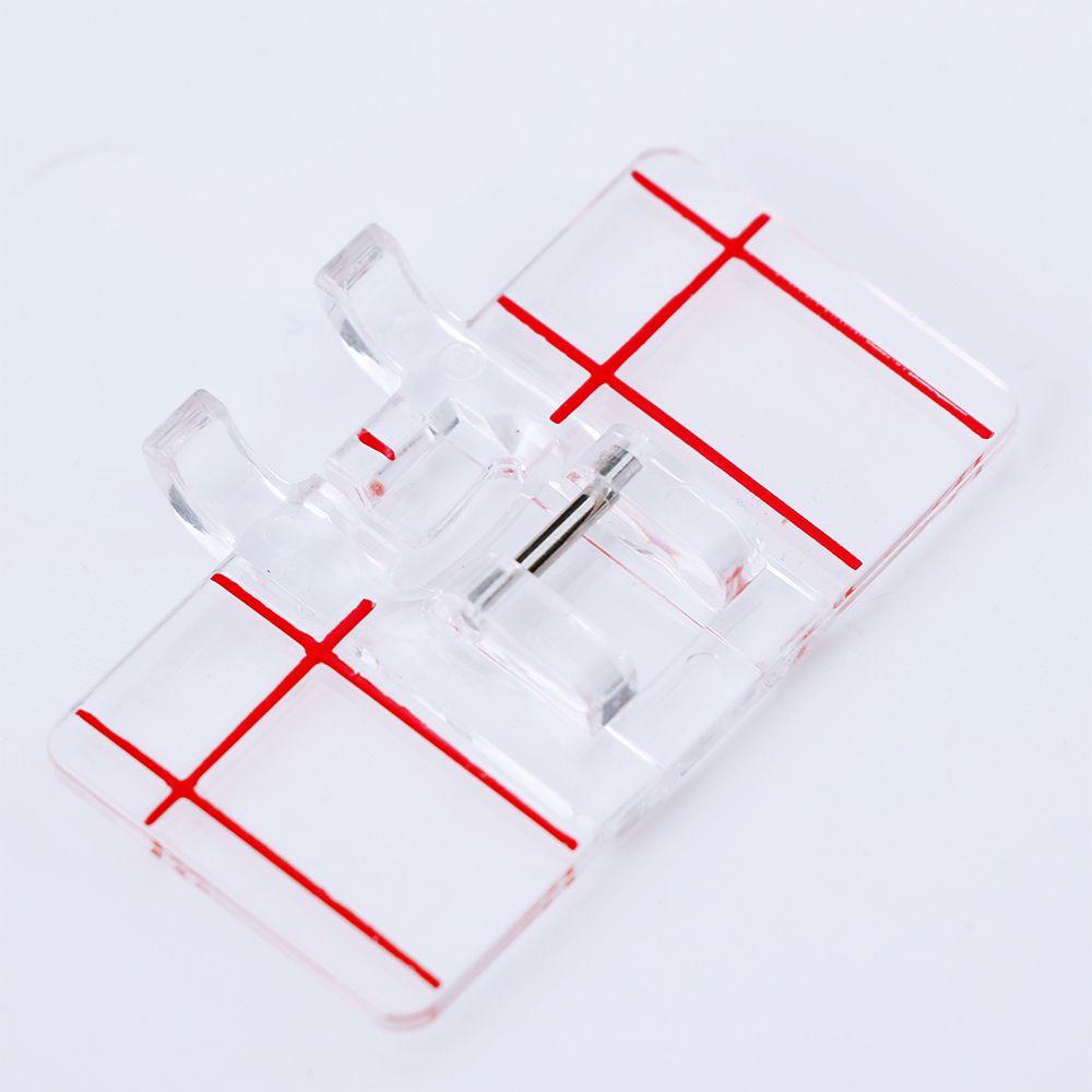 1 Pc Snap On Zig Zag Presser Feet For Brother Janome Home Sewing Machine Leather Pressure Foot Household: 8