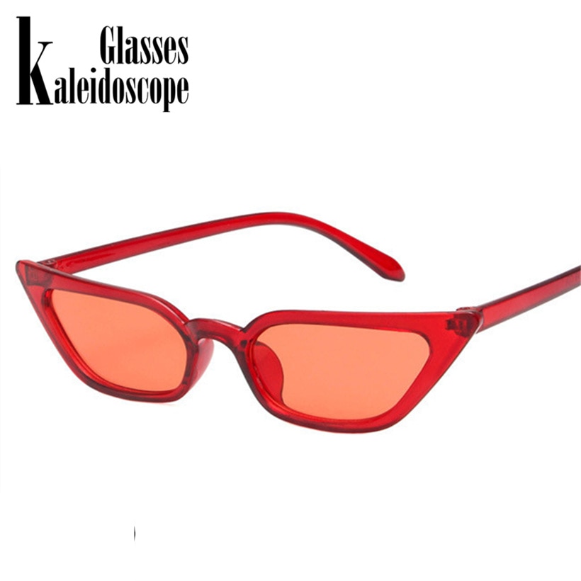 Kvinder cat eye solbriller mærke vintage luksus øjne søde søde solbriller kvinde retro rød sort brille nuancer  uv400