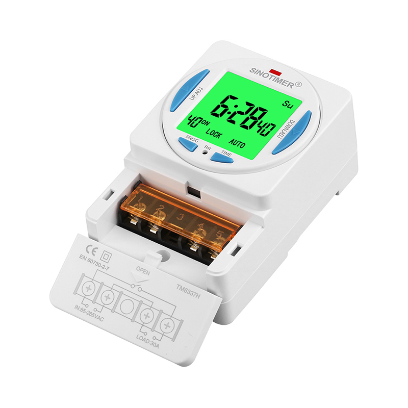 Automaticinterval Timer Switch DIN Rail Digital 40 Groups School or Factory Autom... – Grandado