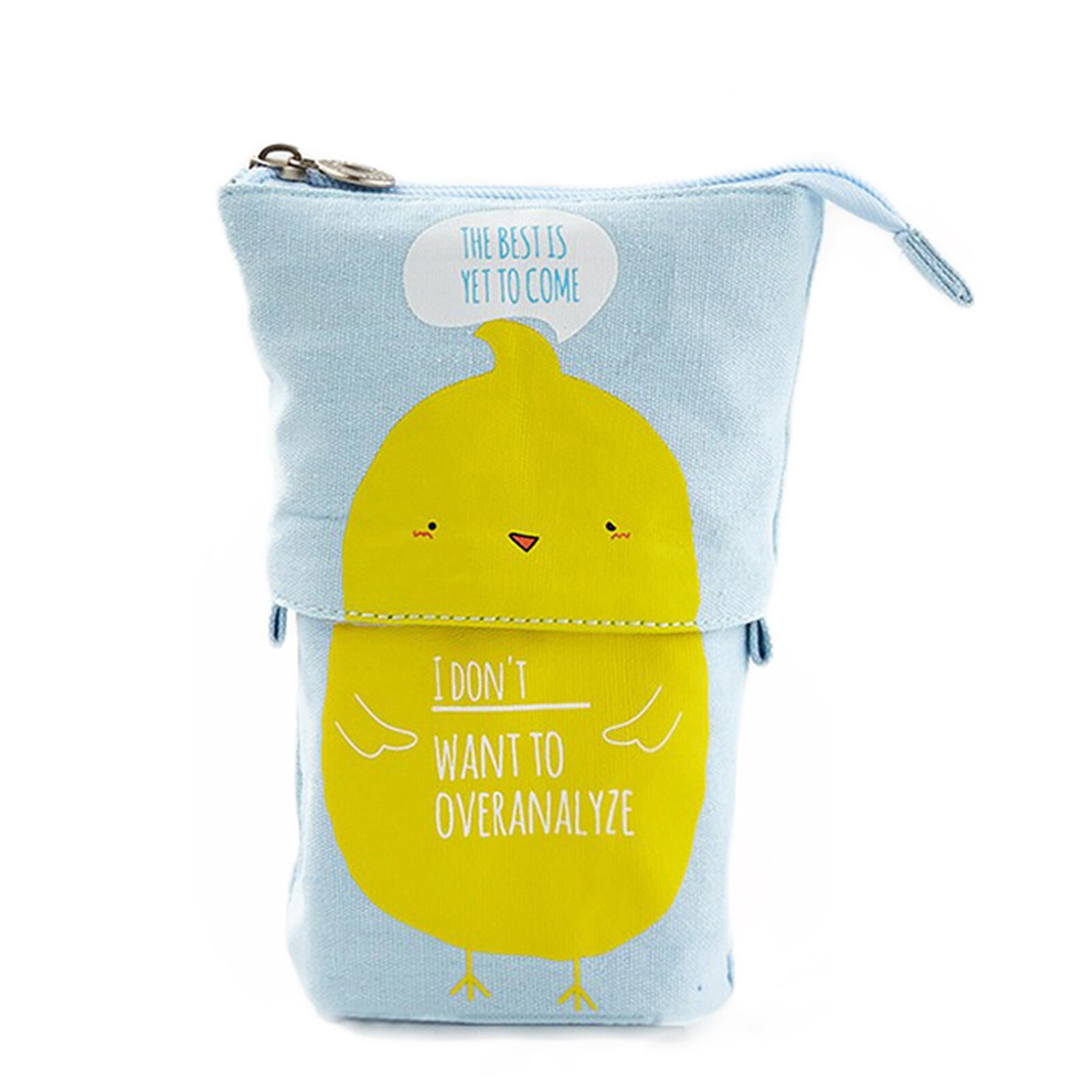 Estuche para lápices Pop-up, portalápices multifuncional, papelería, escuela, oficina, suministros en Stock: Yellow duck