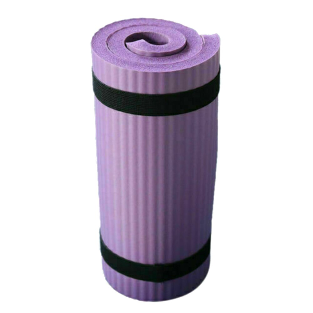 Yoga Pilates Mat Dikke Oefening Gym Antislip Workout 15 Mm Fitness Matten YS-BUY: Paars