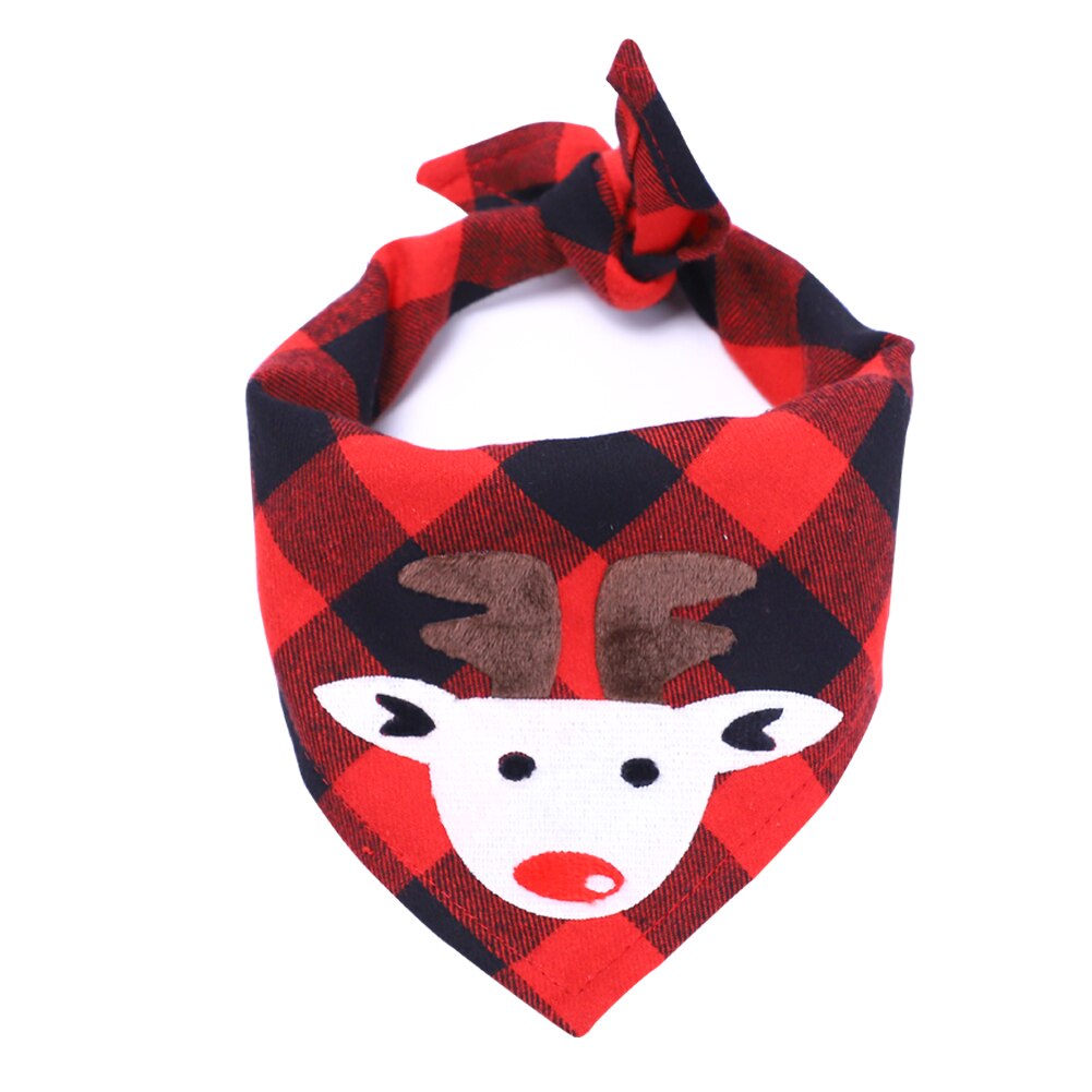 4 Stuks Huisdier Sjaals En Slabbetjes - Kerst Bandana Voor Hond En Kat - Kleine Tot Grote Puppy's