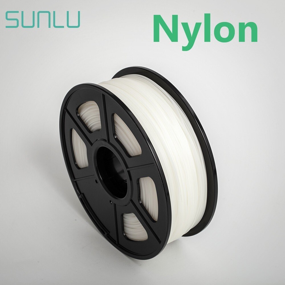 Sunlu 3d Printer Gloeidraad Pa Nylon V2 1.75//3.0 Mm 1Kg Hoge Taaiheid Verbruiksartikelen Goed Voor Printen Vaas lampenkap