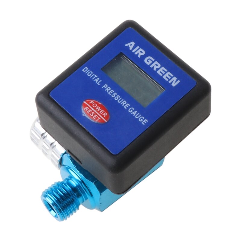 Airbrush Electronic Pressure Regulator LCD Digital Display Air Pressure Meter Gunjet Air Pressure Gauge