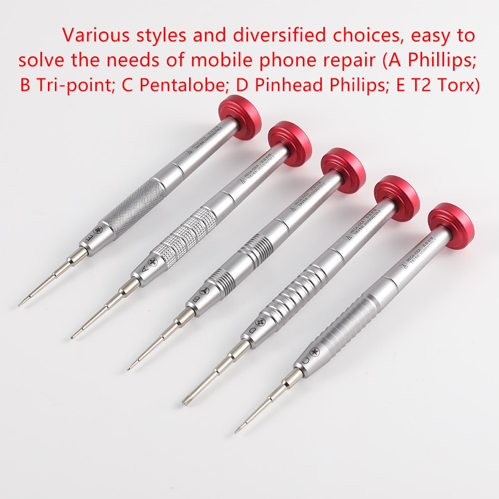 QIANLI MEGA-IDEA 2D Precise Bolt driver For iPhone Android Mobile Phone Repair Disassemble IFLYING Screwdriver Repair Tool Kit