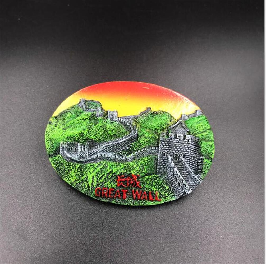 BABELEMI sales Resin 3D Fridge Magnet The Great Wall Beijing China Travel Souvenirs
