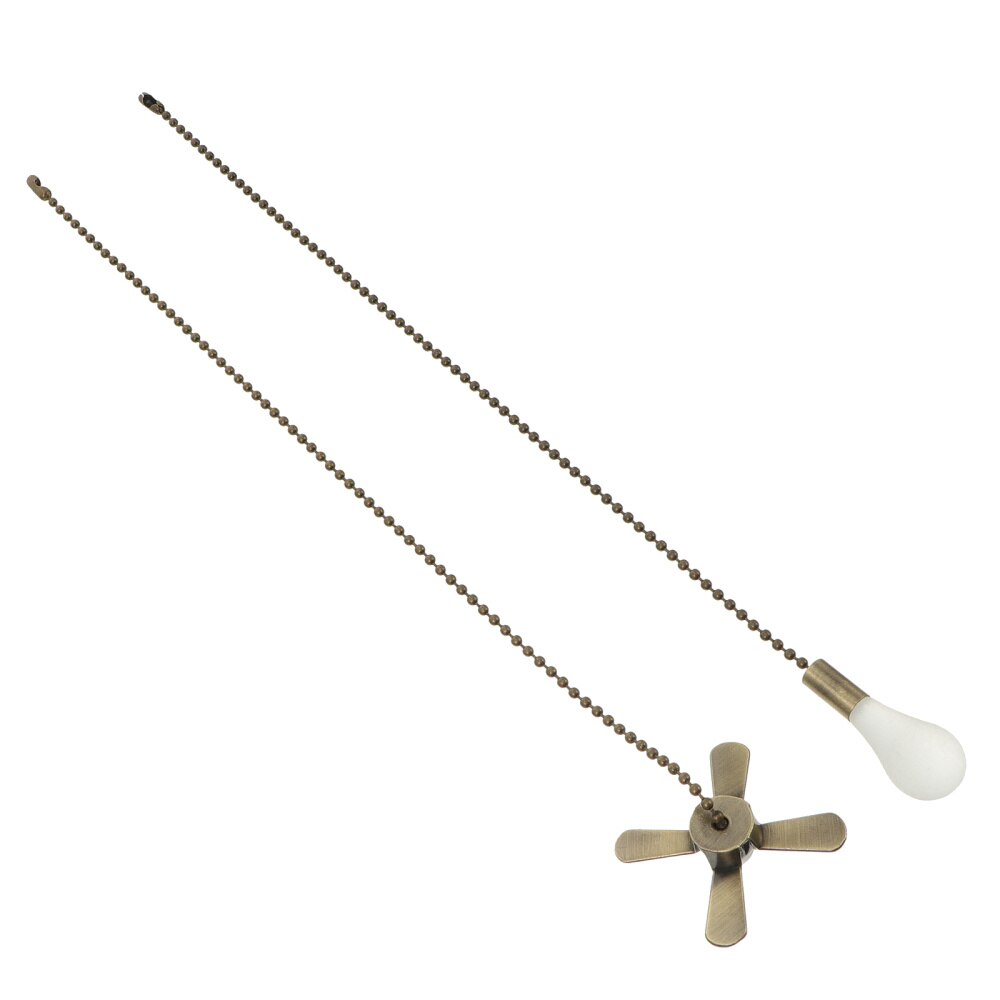 2pcs Ceiling Fan Chain Fan Pendant Chain Extender for Home Office