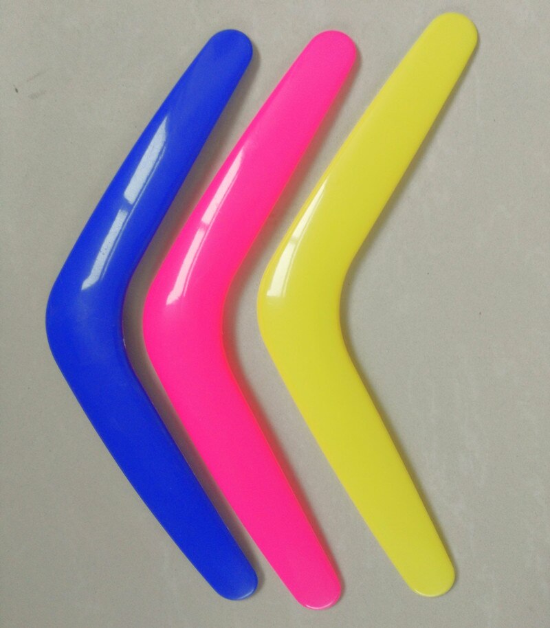 Boomerang draussen Spaß Sport leuchtend draussen Park Spezielle Fliegende Spielzeug Fliegende Scheibe Untertasse