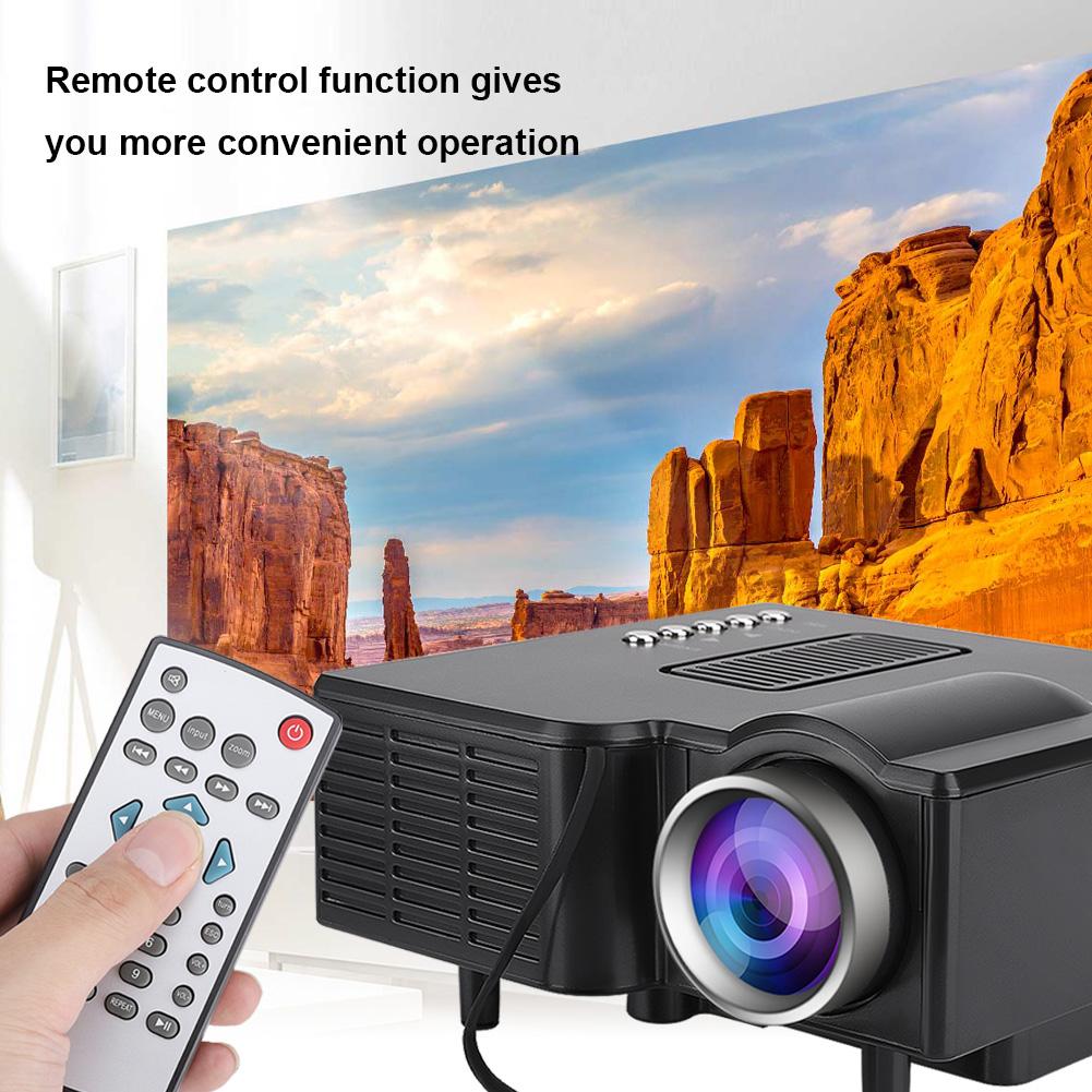 Mini LED Digital Home Theatre Full HD Projektor mit Remote-Control 400 ANSI Lumen 1920*1018 Auflösung