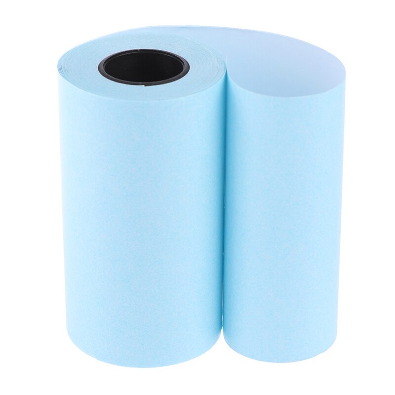 3 ruller printbart klistermærke papirrulle direkte termisk papir med selvklæbende 57*30mm til peripage  a6 lommepapirang  p1/p2