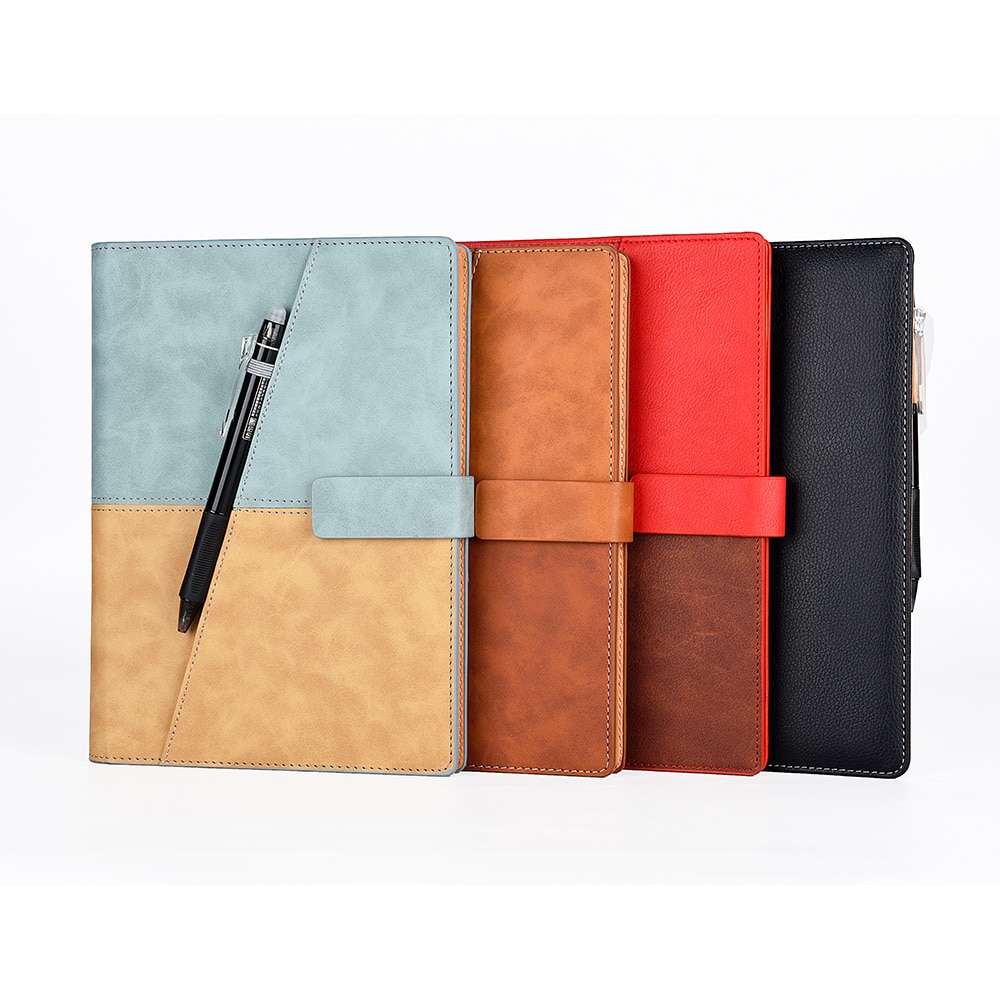 Elfinbook X, carnet de notes effaçable en cuir directe], carnet de notes, stockage Flash intelligent
