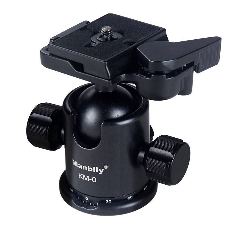 Manbily KM-0 cámara Digital SLR PTZ trípode cabeza 360 grados fotografía panorámica
