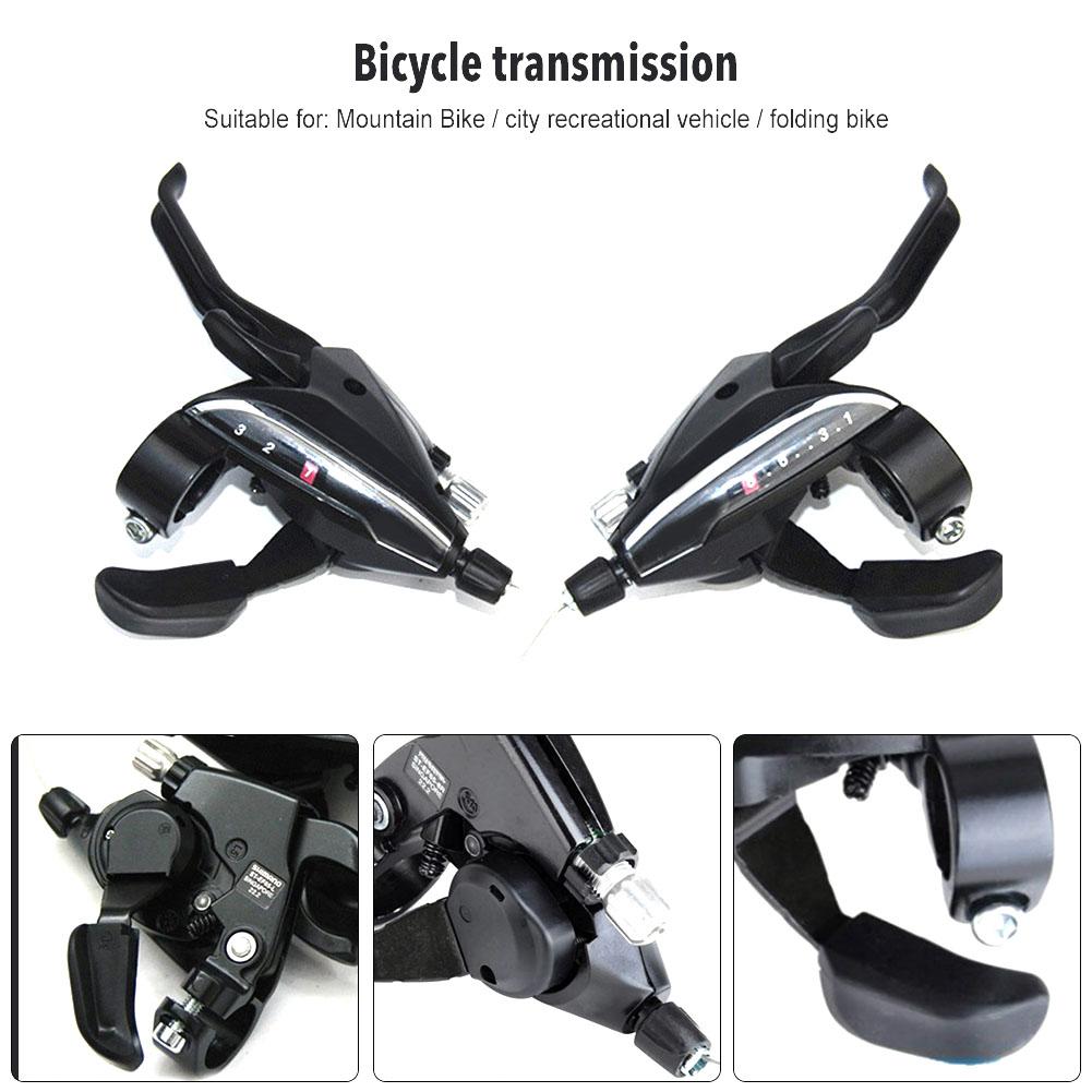 Bicycle Derailleur 21/24 speed mountain bike conjoined finger dial Speed MTB Shifter bicycle transmission EF65-7-8 Accessories
