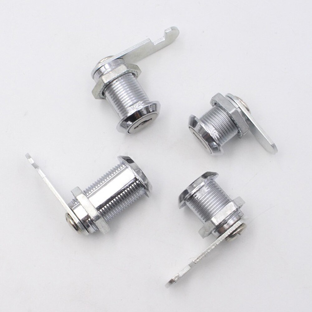 4Pcs Lock Barrel Lade Cam Lock Deurslot Voor Kast Thuis Keyed Lock Locker