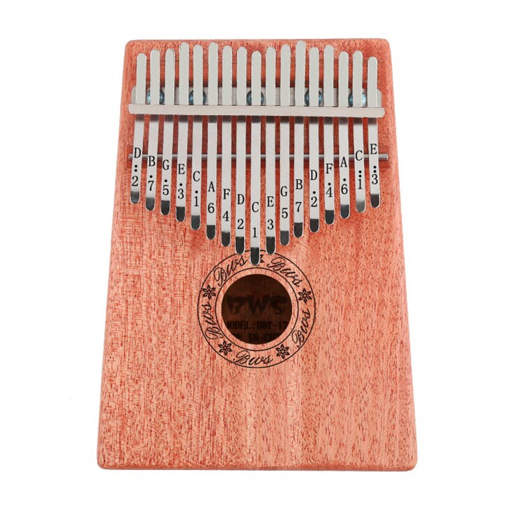 Houten Kalimba Draagbare Toetsen Thumb Piano V Grandado