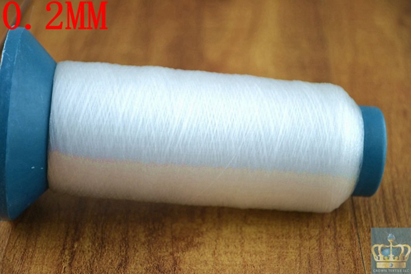 Svart hvit nylon usynlig fiske tråd hjul gjennomsiktig beading tråd nylon diy sy forsyninger håndlaget tilbehør