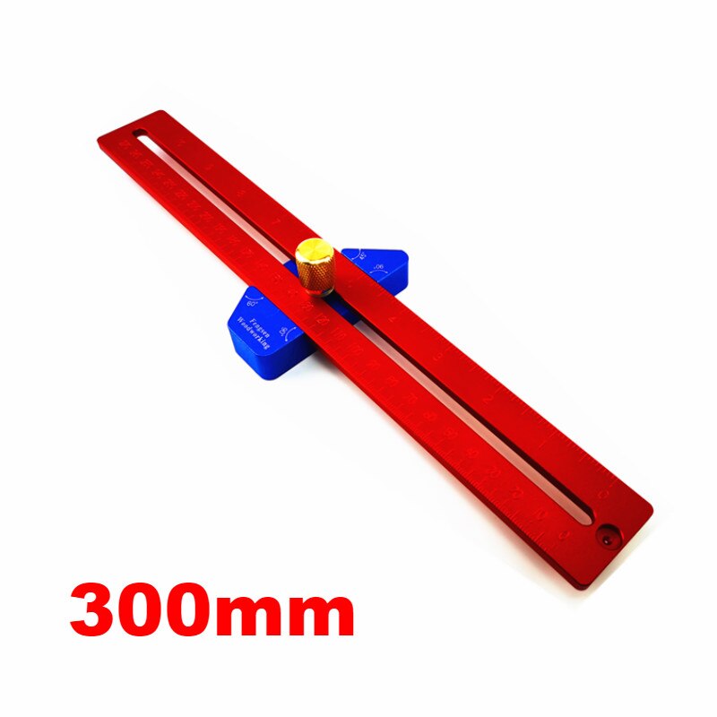 Marking Square Ruler 200/300/400mm Woodworking Machinist Square Woodworking Measuring Tools Gauge Scribe Carpenter: 300mm