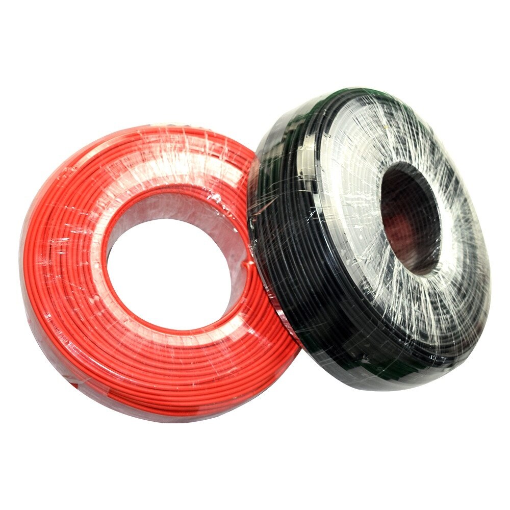 XINPUGUANG 1x10m mm ² rood/zwart solar PV kabel voor zonnepaneel module thuis station solar kits DIY systeem RV marine boot auto