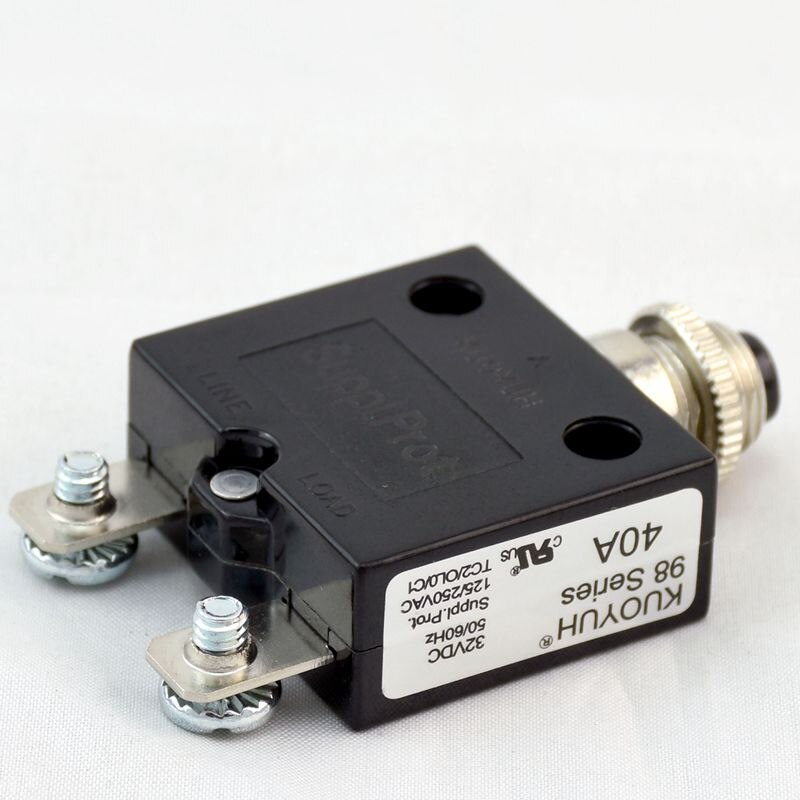 40A KUOYUH circuit breaker power wheelchair mobility scooter circuit breaker reset switch