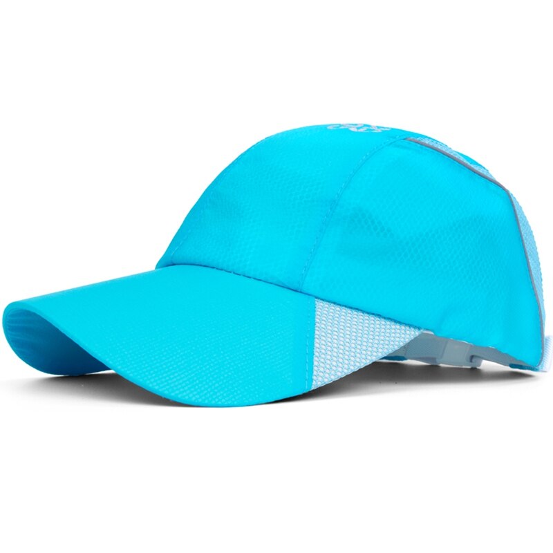 Gorro de secado rápido para hombre, informal, ultrafino, transpirable, gorra deportiva, sombrero para hombre, moderno gorro informal para hombre, sombrero para el sol: Azul cielo