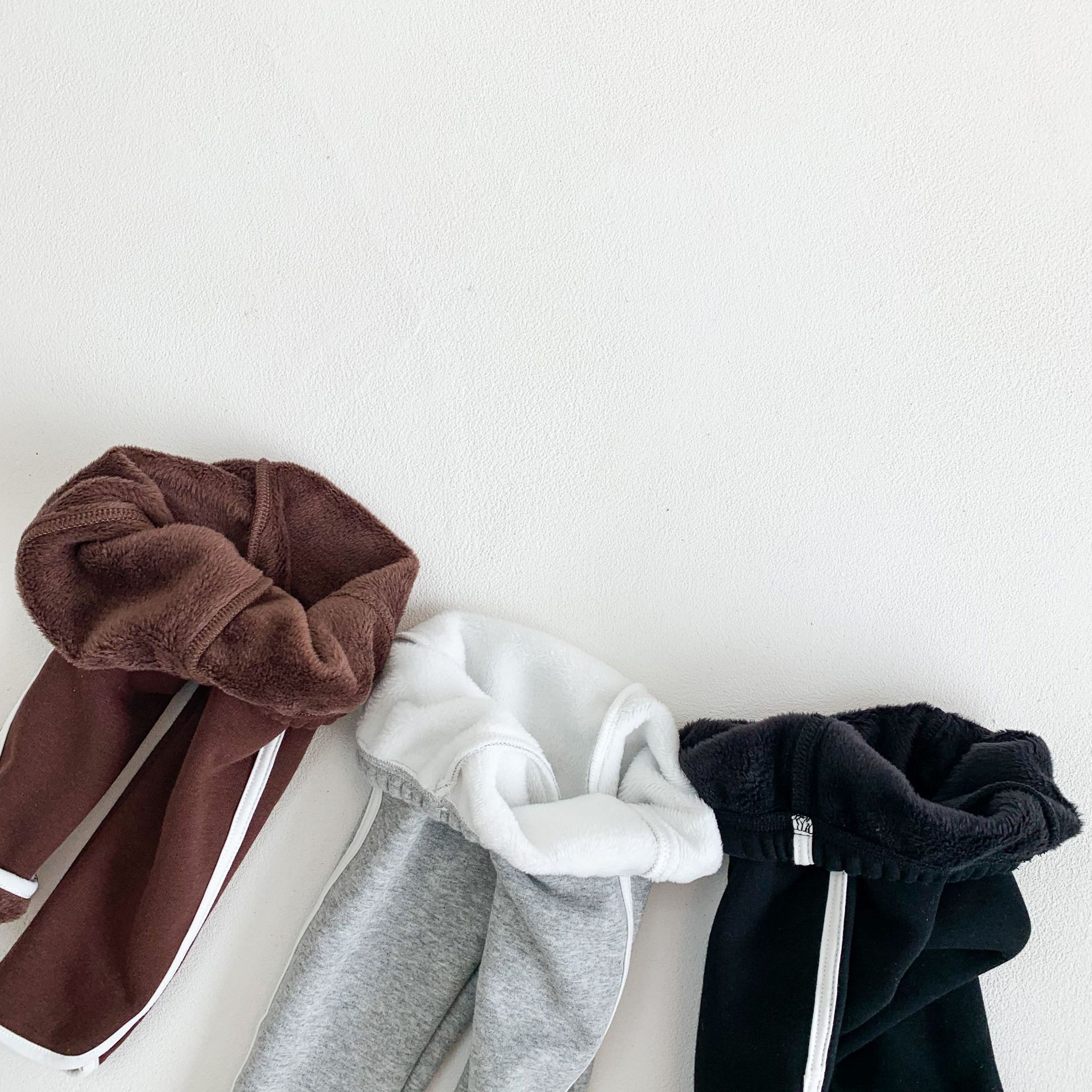 Winter Thicken Kinderen Harembroek Voor Baby Jongens Broek Kinderen Casual Broek Effen Kleuren Baby Meisjes Warm Leggings
