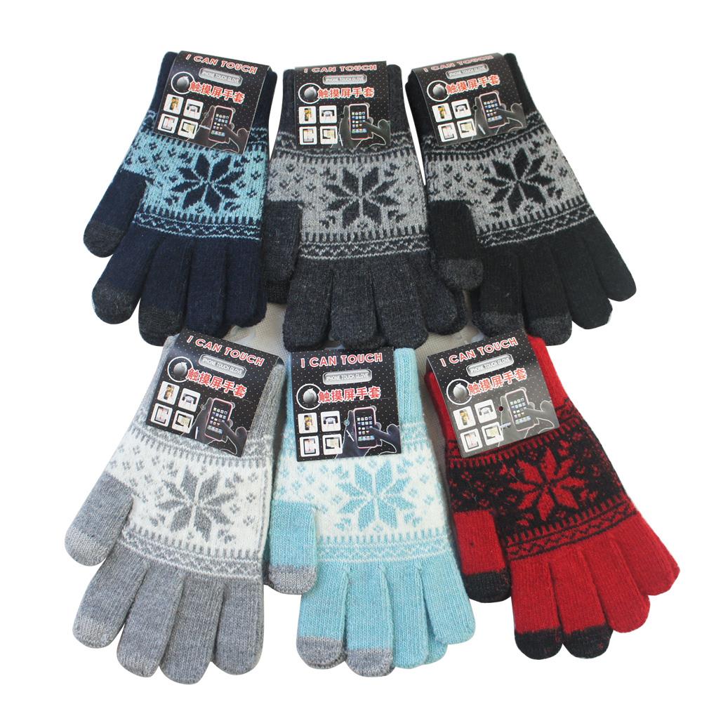 Magic Touch Screen Handschoen Zintuiglijke beschermen Voor Vrouwen mannen Stretch Gebreide Handschoenen Wanten Winter Warm tool Accessoires