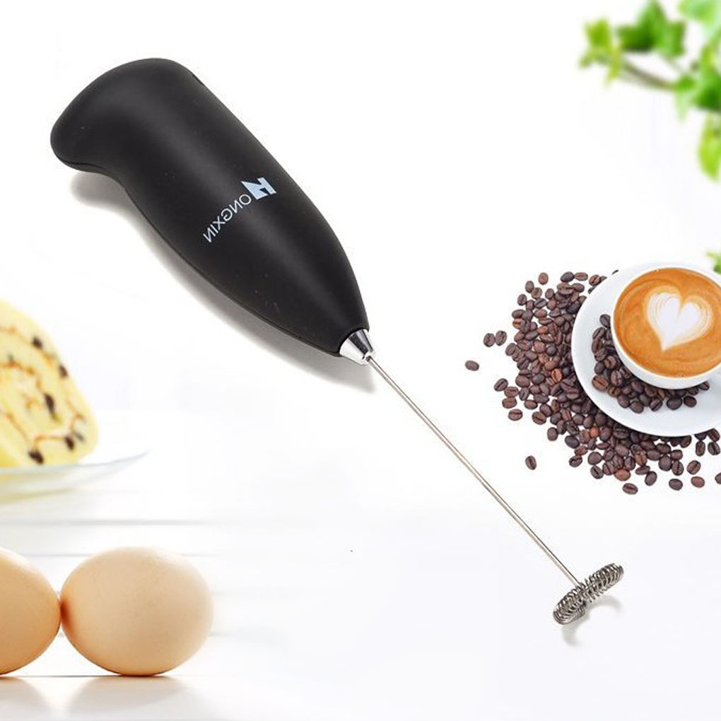 Electric Egg Beater Whisk Mixer Milk Foamer Stirrer Coffee Mini Egg Beater Frother Random Color