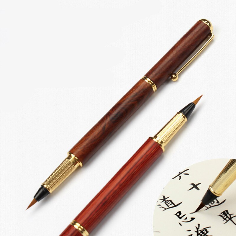 Fouine cheveux stylo-style brosse douce petit Script régulier pinceau encre calligraphie chinoise écriture et peinture pinceaux copie ecritures