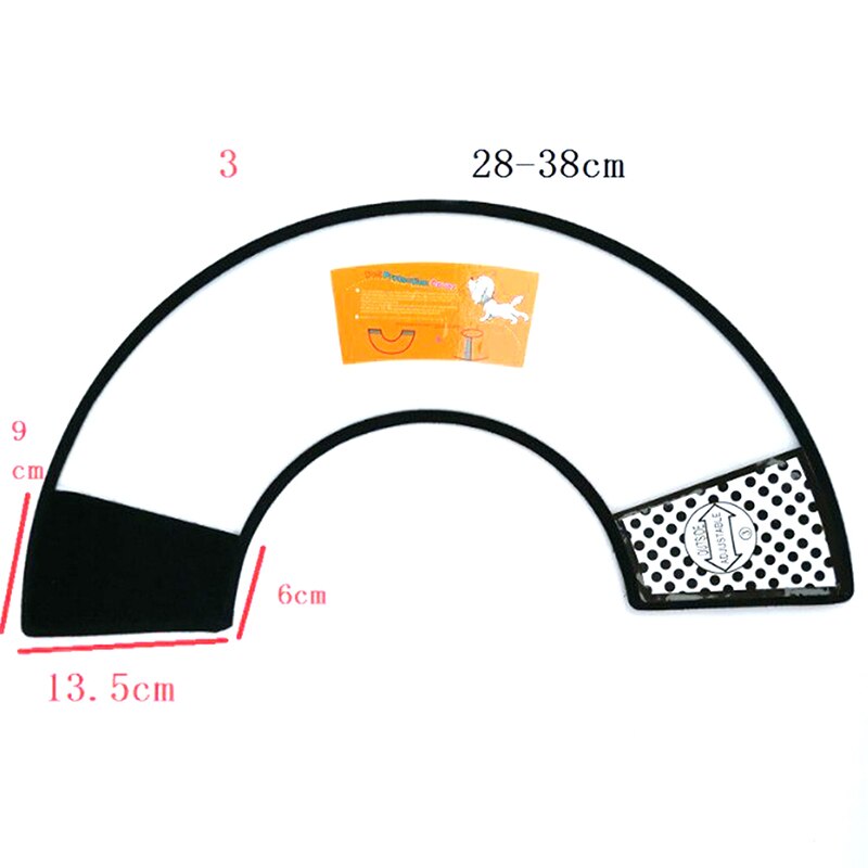 Translucent Pet Dogs Cats Collar Circle Anti Bite Pet Feeding Medicine Beauty Healing Brace Cover Pet Accessories: 5