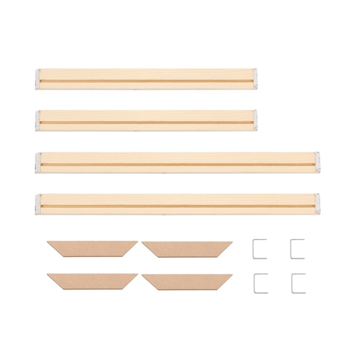 Natuurlijk houten frame voor aan de muur canvas olieverfschilderij groot formaat doe-het-zelf fotolijst posterlijst foto roem kader foto muurschildering