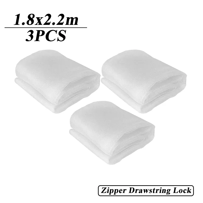 Plant Protection Bag Cover Netting Mesh for Fruit Vegetable Tree Barrier Strawberry Grapes Pest Control Anti-Bird Garden Tools: green