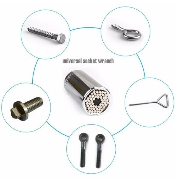 Limiet 100 Top 7-19mm Gator Grip Universele Dopsleutel Boormachine Adapter 2 Delige Set Moer Bout tool