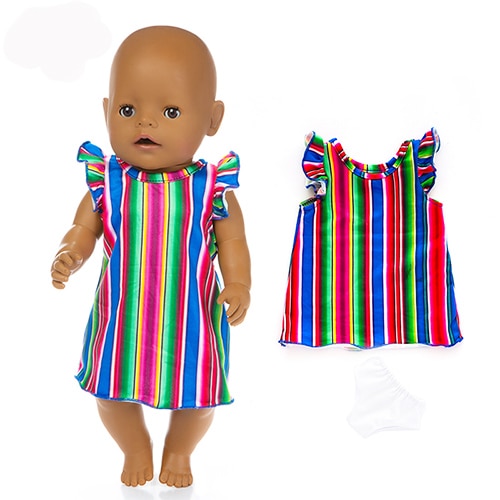 robe de pour 17 pouces bébé Reborn poupée 43cm vêtements