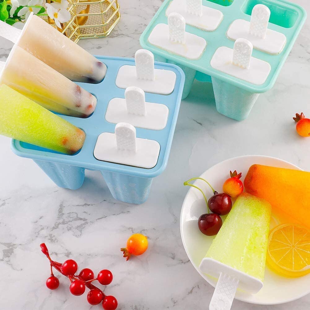 Silicone Ice Cream Mold Popsicle DIY Homemade Dessert Freezer Fruit Juice Kids Food Grade Lolly Mould DIY Ice Cream Maker