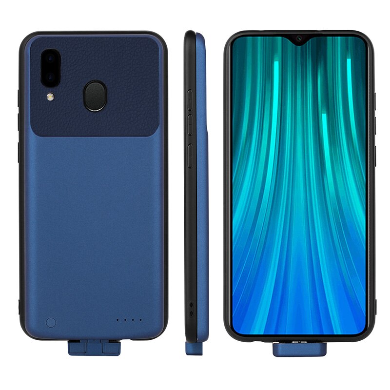 5000 Mah Batterij Lader Case Voor Samsung A20 A30 A50 Case Cover Externe Backup Power Bank Batterij Case Voor Samsung galaxy A50