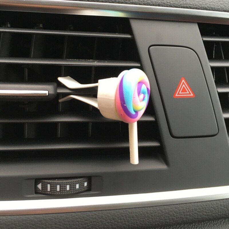 Bil luftfrisker sød luftudtag ornament til dame/pige auto parfume bil tilbehør bil-styling solid duft