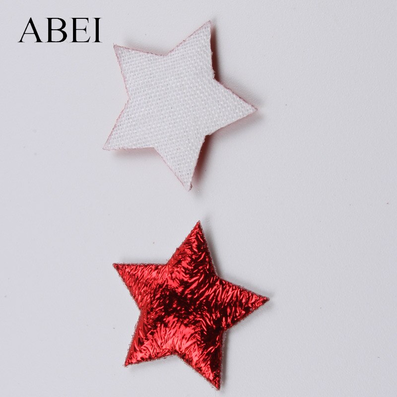 Vara con Estrella Roja de Navidad, BRICOLAJE, manualidades, adornos, de boda, decoración escolar, 100 Uds., 20mm