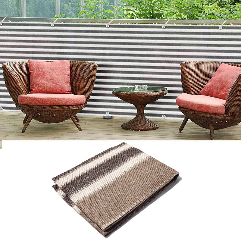 Balkon Privacy Hek Netto Screen Cover Zonnescherm Zeil Luifel Luifel Uv Bescherming Weerbestendig Tuin Netto 0.9*5M