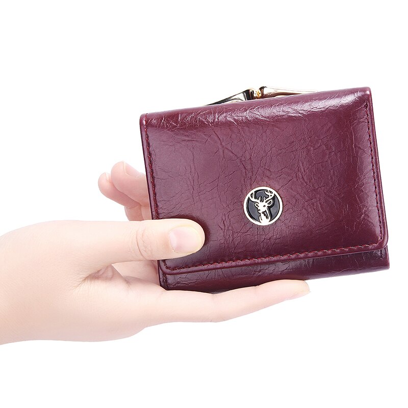 Small Women Wallet Animal Short Women's Wallet Card Holder Girls Mini Wallet Woman Lady Coin Purse for Female Clutch Bag