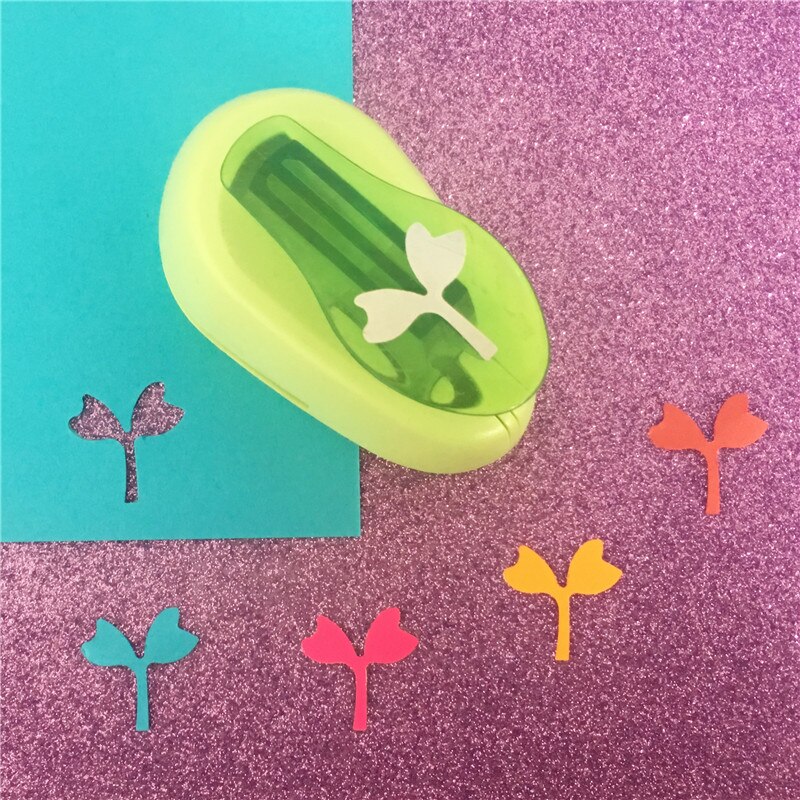 1 inch leaf shape punch leaves craft hole punch for scrapbooking scrapbook foliage paper cutter Embossing sharper free ship