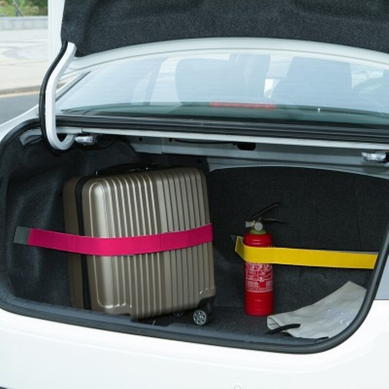 Organizador de maletero de coche, correa elástica, accesorios de Interior de coche, correa de organización elástica