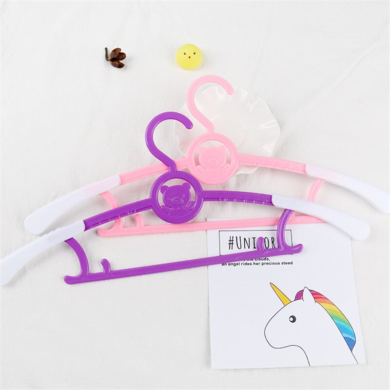 5PC/Set Adjustable Child Clothes Hanger Rack Plastic Towel Display Hanger For Baby Children Kids Clothing Drying Rack Hanging